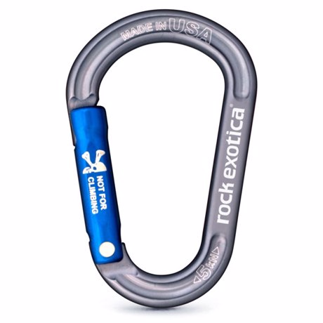 High - strength Rock Exotica RockX Aluminum Carabiner for Climbing