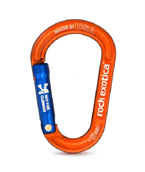 High - strength Rock Exotica RockX Aluminum Carabiner for Climbing