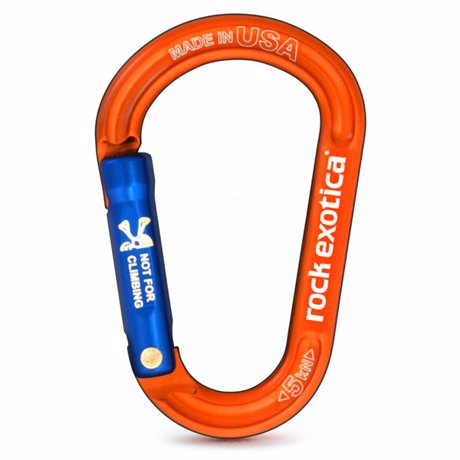 High - strength Rock Exotica RockX Aluminum Carabiner for Climbing