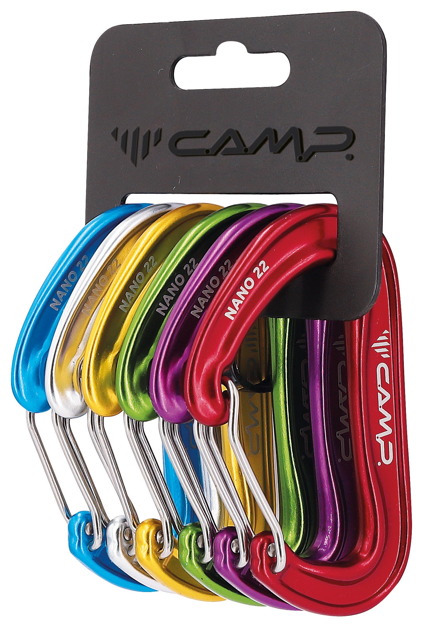 Camp Nano 22 Lightweight Carabiner Rack Pack for Climbing