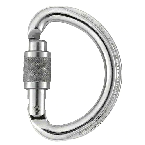 Petzl Omni Screw-Lock Multi-Directional Semi-Circle Carabiner