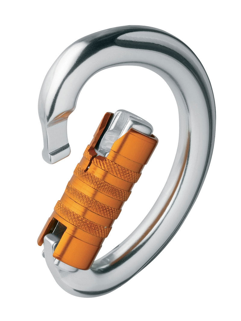 Petzl Omni Multi - Directional Triact Lock Carabiner for Climbing and Safety Equipment
