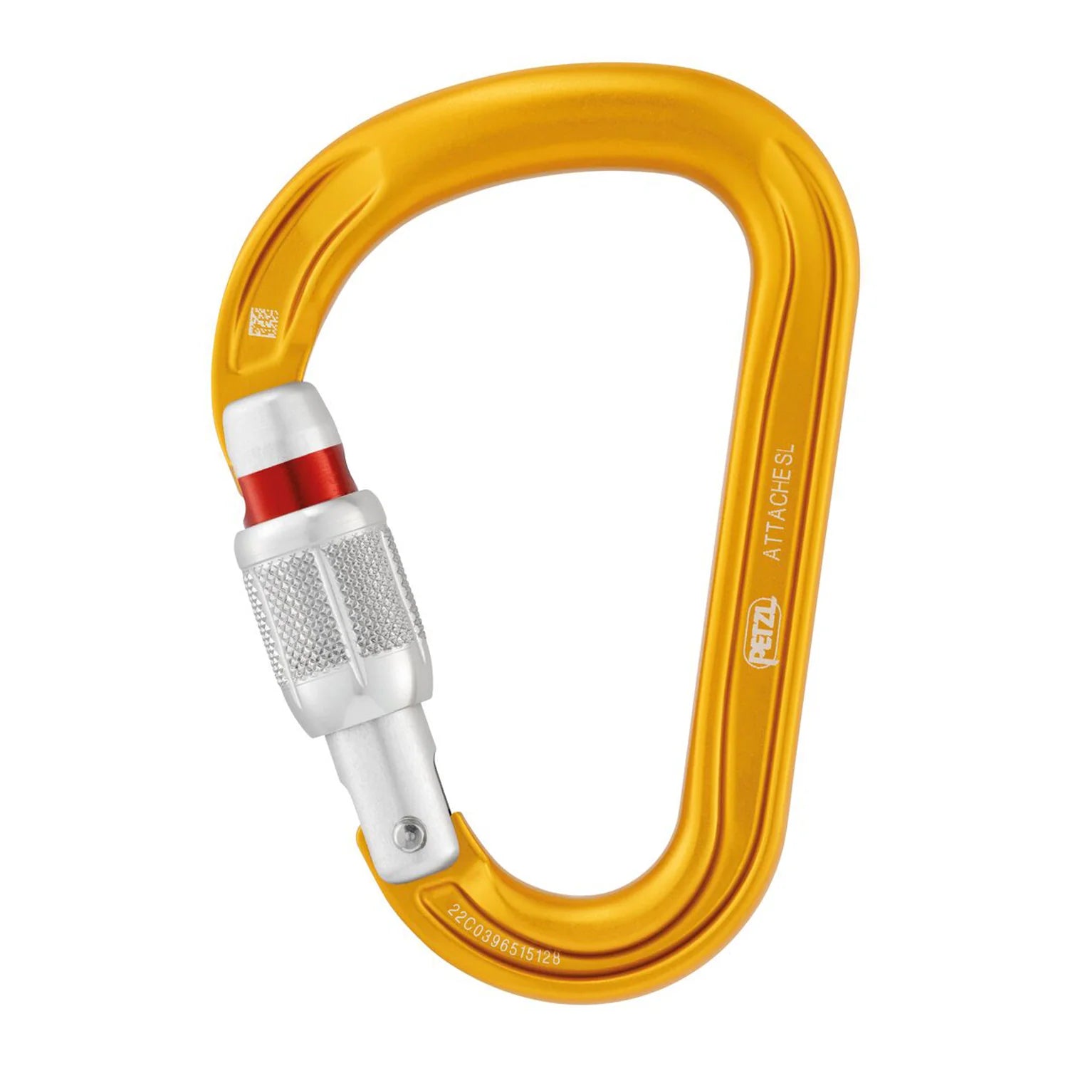 Lightweight and Durable Petzl Attache Screw Gate Climbing Carabiner