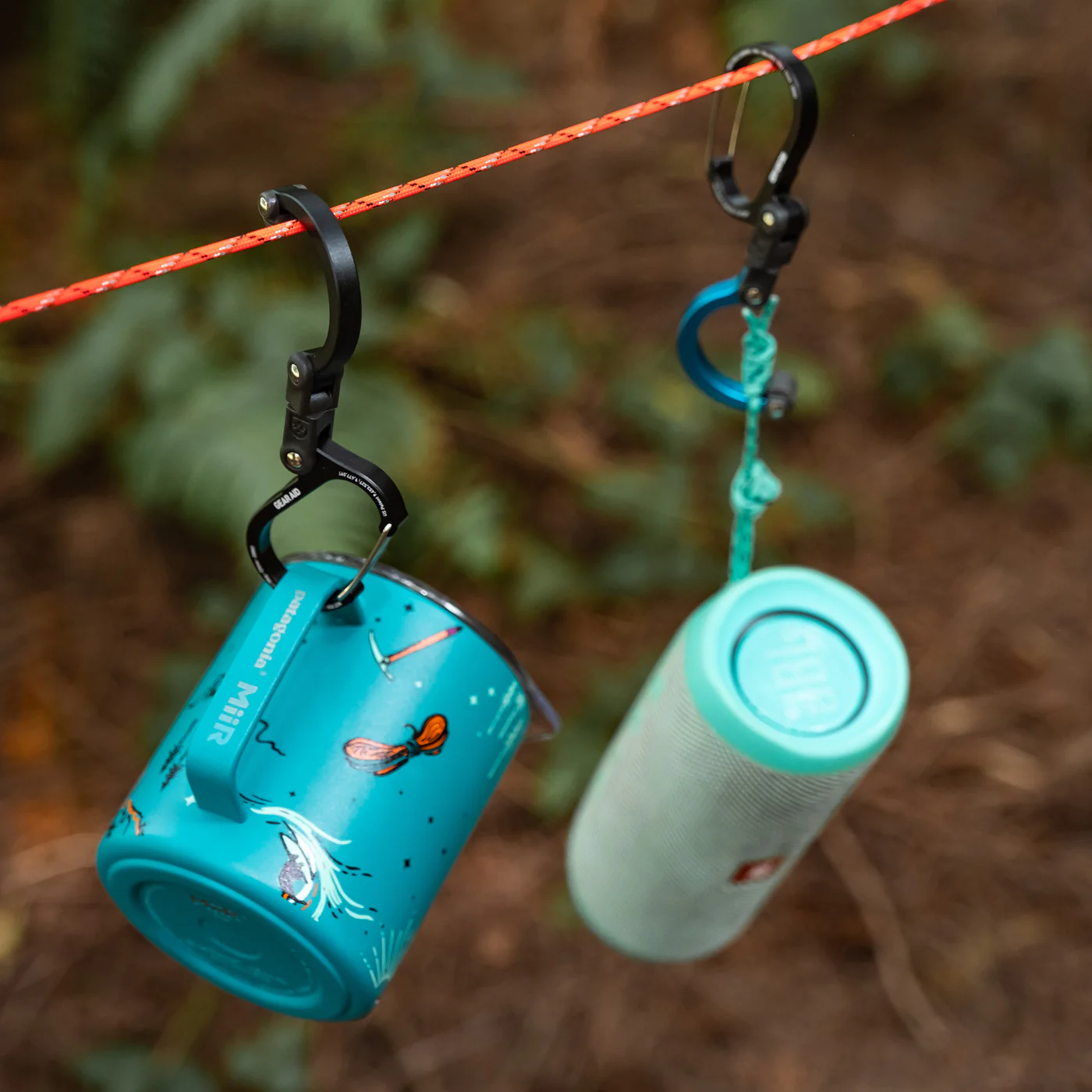 Gear Aid Mini Heroclip - Versatile 360° Rotating Gear Clip for Small Items