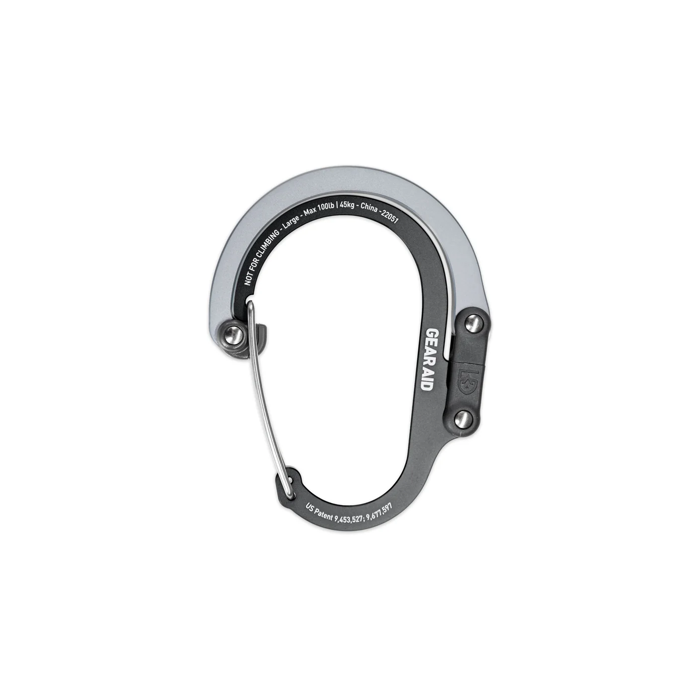 Large-Sized Gear Aid Heroclip for Heavy-Duty Gear Up to 100lbs