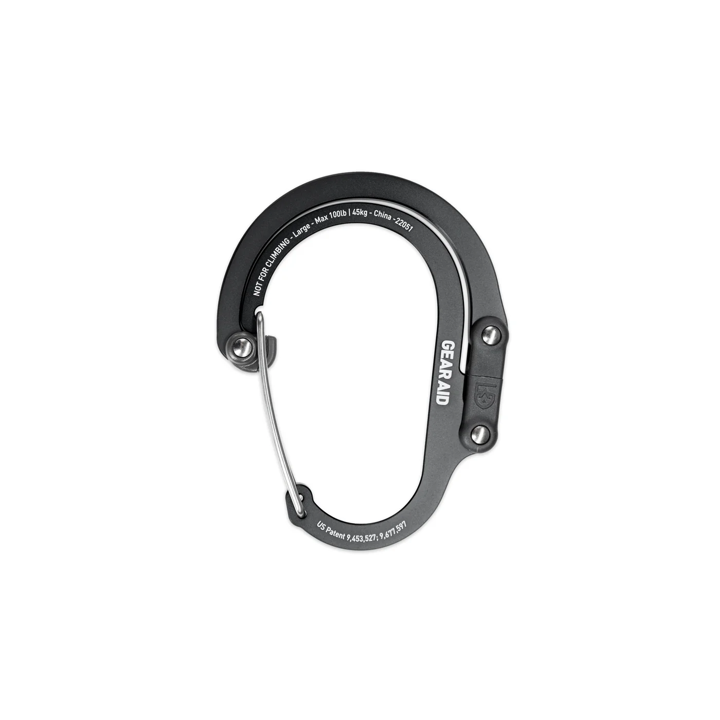 Large-Sized Gear Aid Heroclip for Heavy-Duty Gear Up to 100lbs