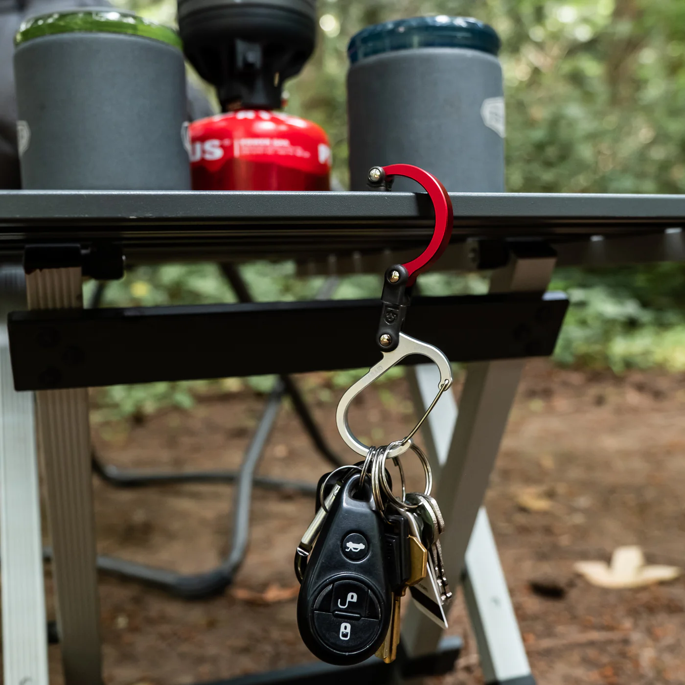 Gear Aid Mini Heroclip - Versatile 360° Rotating Gear Clip for Small Items